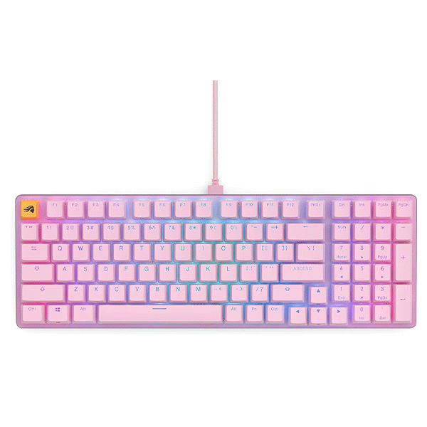 KEYBOARD GLORIOUS FOX SWITCHES MECHANICAL-PINK