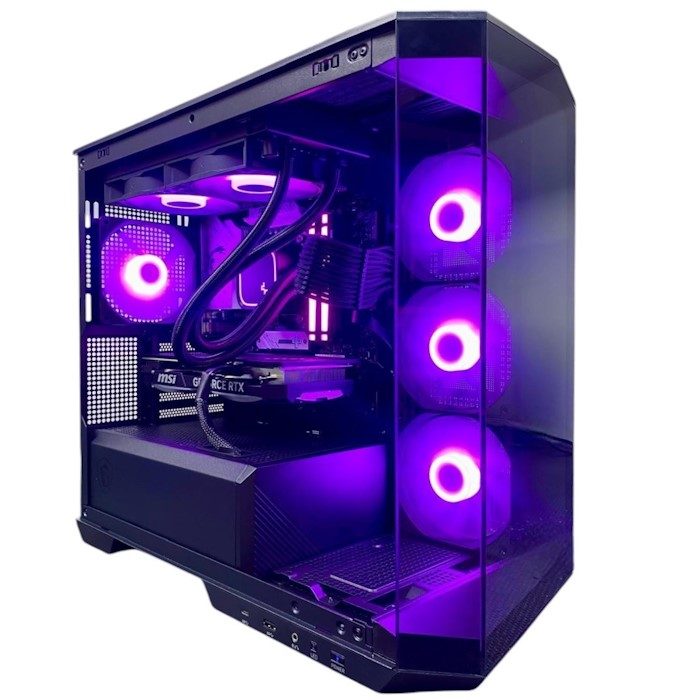HYPERION PC - AMD Ryzen 7 9700X UP TO 5.50 GHz, GeForce RTX 5070 Ti, 16GB ddr5 ram, 1TB NVME, 850W 80 Plus PSU, win 11 pro