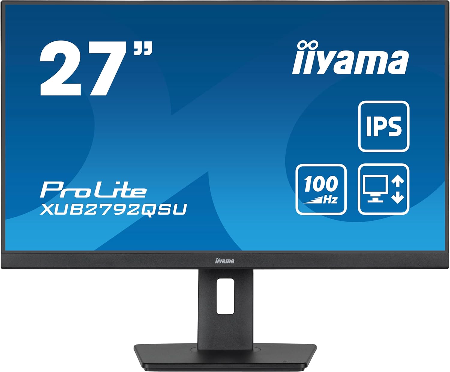 IIYAMA XUB2492QSU-B1 ProLite 120 23, 8" Quad HD | XUB2492QSU-B1