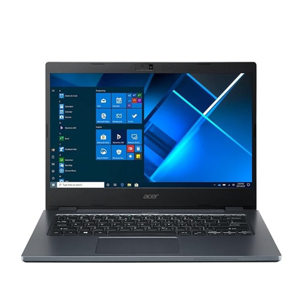 Acer TravelMate TP414 Laptop | Intel Core Ultra 5-225U vPro | 16GB RAM | 512GB SSD | 14″ Full HD Display | Windows 11 Pro | English Backlit Keyboard & Fingerprint Reader | 3-Year Warranty
