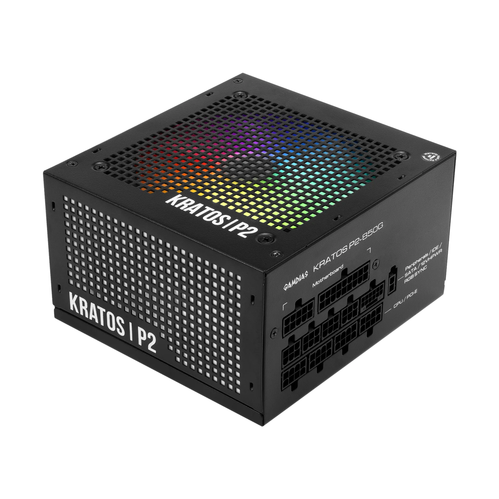 GAMDIAS KRATOS P2-850G PSU – 850W 80+ Gold Certified Power Supply for Gaming PCs