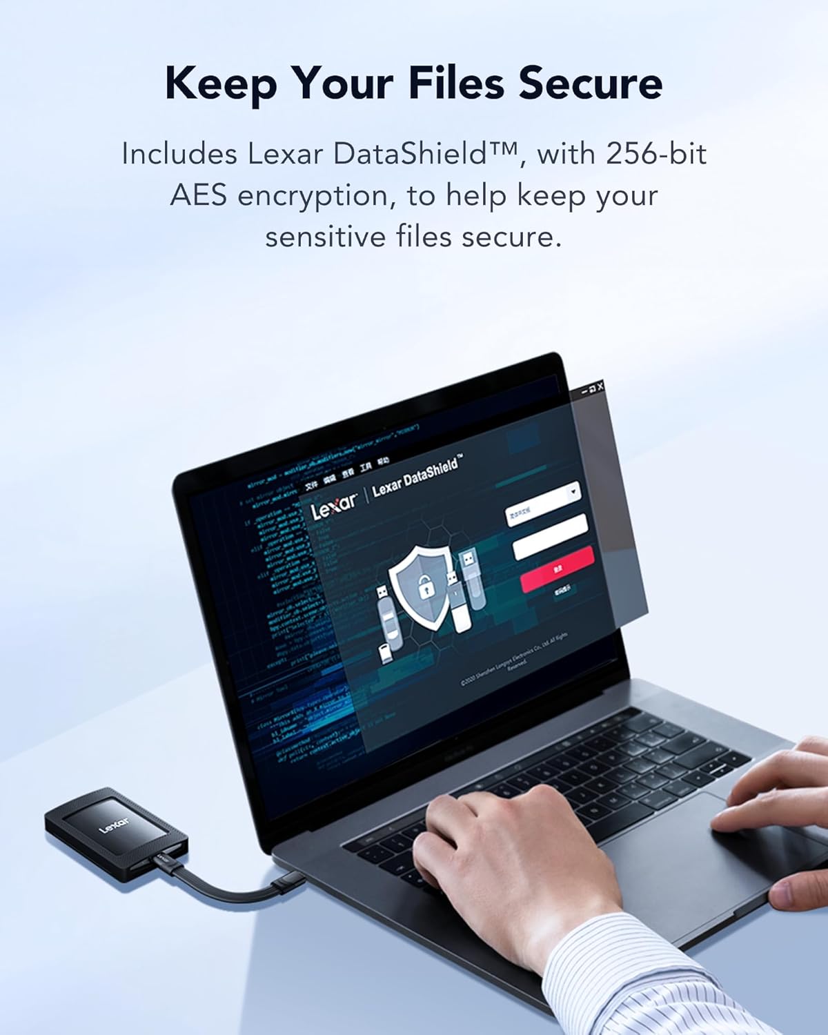 Lexar External Portable SSD 1TB/2TB, USB3.2 Gen2*2, up to 2000MB/s read, up to 1800MB/s write ( With Magnetic Set )