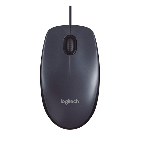 MOUSE LOGITECH USB-M100-USB-BLACK