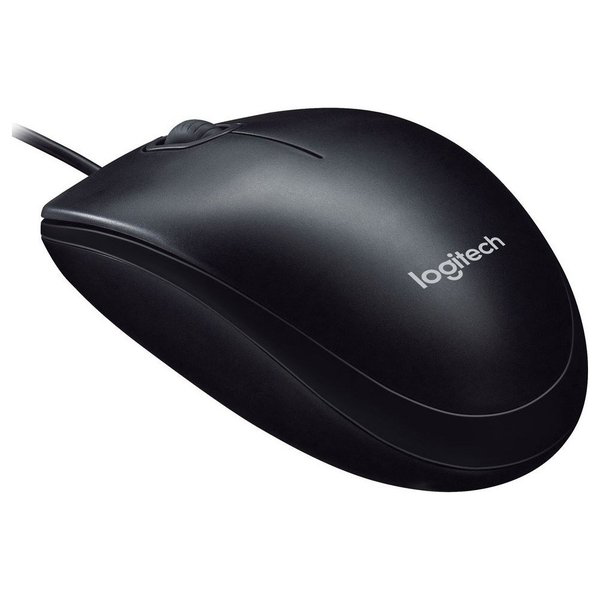 MOUSE LOGITECH USB-M100-USB-BLACK