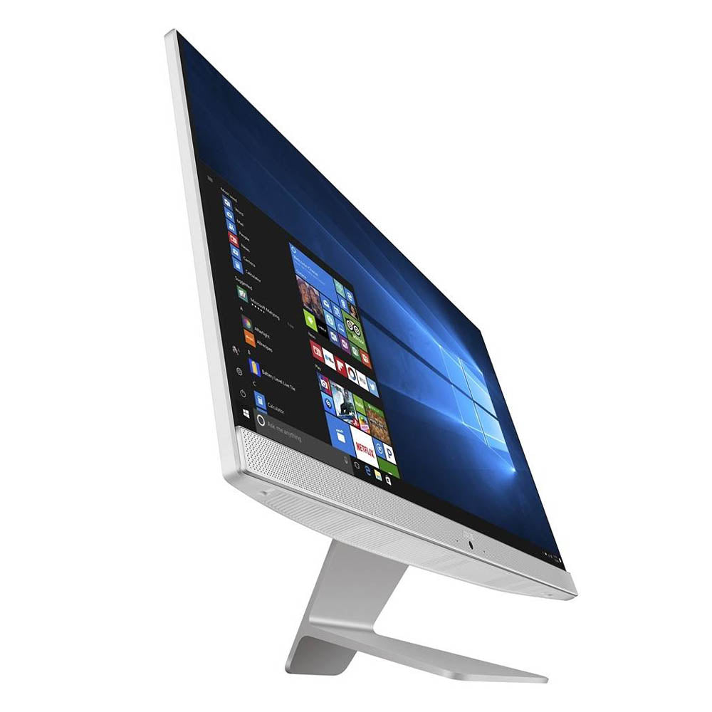 ASUS Vivo V241EAK-WA045D 23.8-Inch All-in-One Desktop - Intel Core i7-1165G7, 16GB RAM, 512GB SSD, FHD Display, Intel Iris Xe Graphics, Free DOS, White