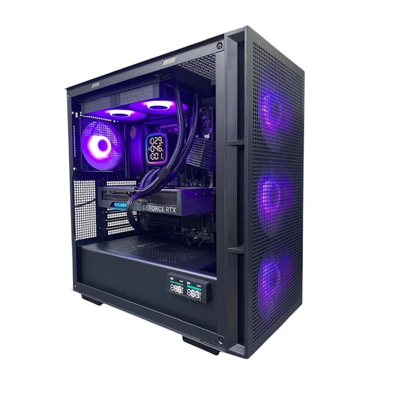 SINISTER PC - AMD RYZEN 9800X3D UP TO 5.2 GHz, GeForce RTX 5070 Ti 16GB, 32GB ddr5 ram, 1TB NVME ssd, 1000W 80 Plus PSU, win 11 pro