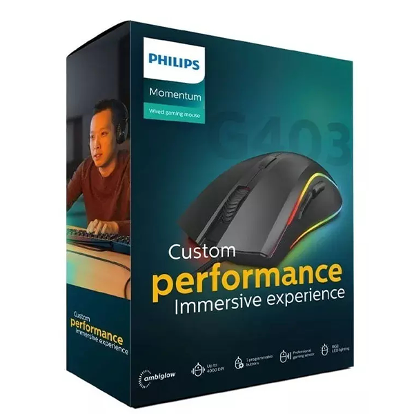 PHILIPS G403 USB GAMING MOUSE