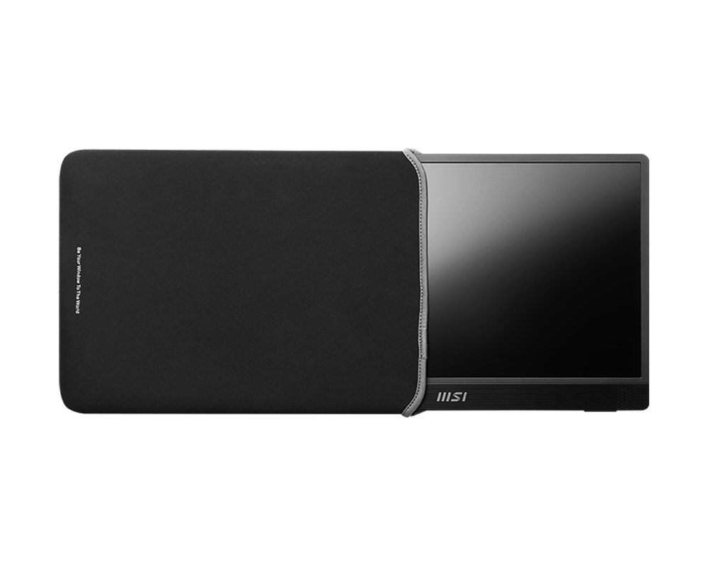 MSI Pro MP161 E2 16" FHD IPS Monitor – 60Hz Refresh Rate, 4ms Response, Built-in Speakers, Compact & Portable Display