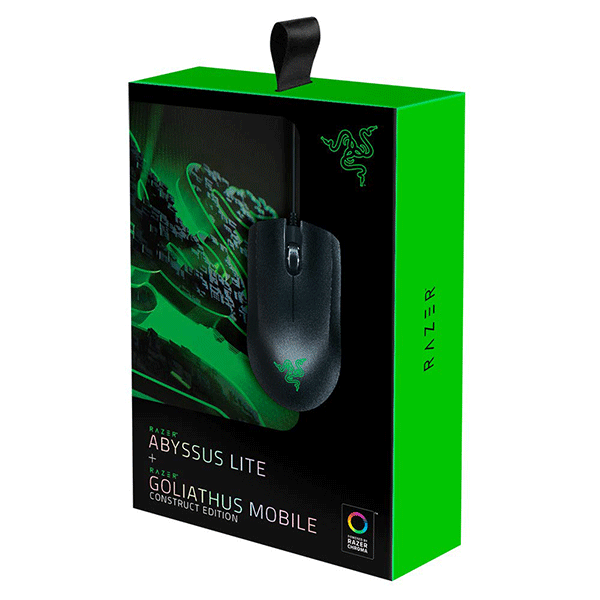 RAZER Abyssus Lite Mouse With Mouse Pad Goliathus