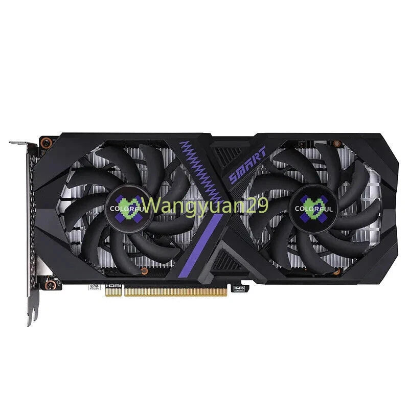 Colorful GeForce RTX 3050 6GB V4 Graphics Card – NVIDIA Ampere Architecture, 6GB GDDR6, Dual-Fan Cooling, DLSS 2, Ray Tracing, PCIe 4.0, HDMI & DisplayPort, Overclocked Edition Gaming GPU