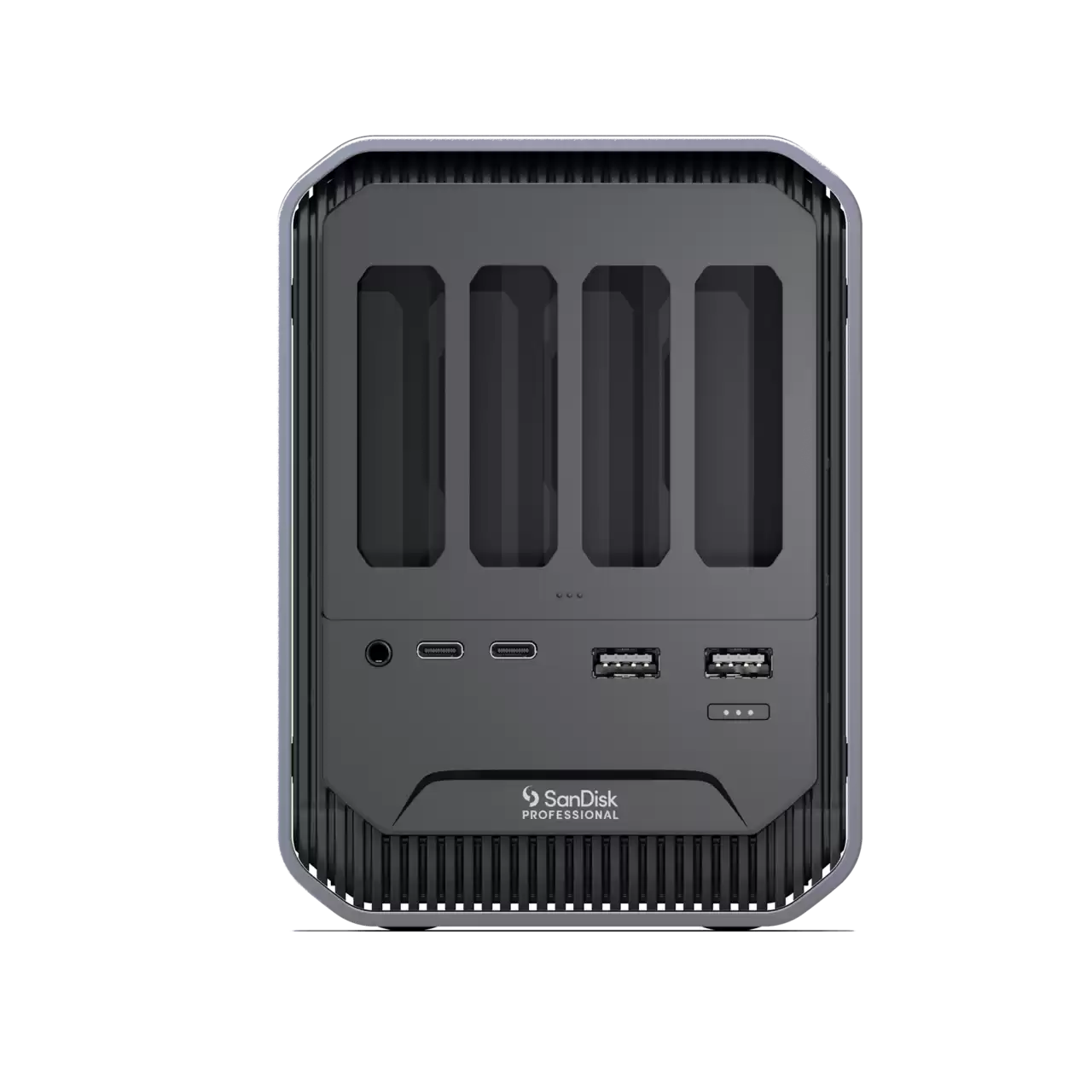 SanDisk Professional PRO‑DOCK Dual-Slot Memory Card Reader – USB‑C 10 Gb/s (USB 3.2 Gen2) for CFexpress Type B & SD UHS-II Media