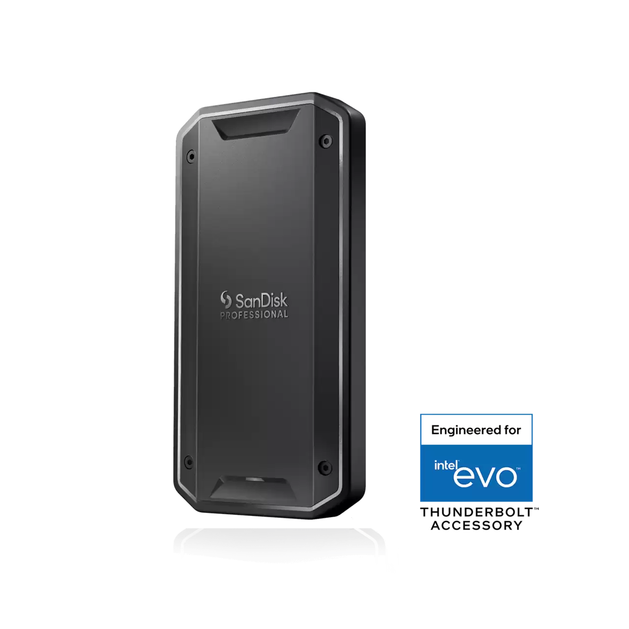 SanDisk Professional PRO-G40 SSD 1 TB – Thunderbolt 3 (40 Gb/s) / USB-C External NVMe Portable Drive – Rugged IP68 Durable Design