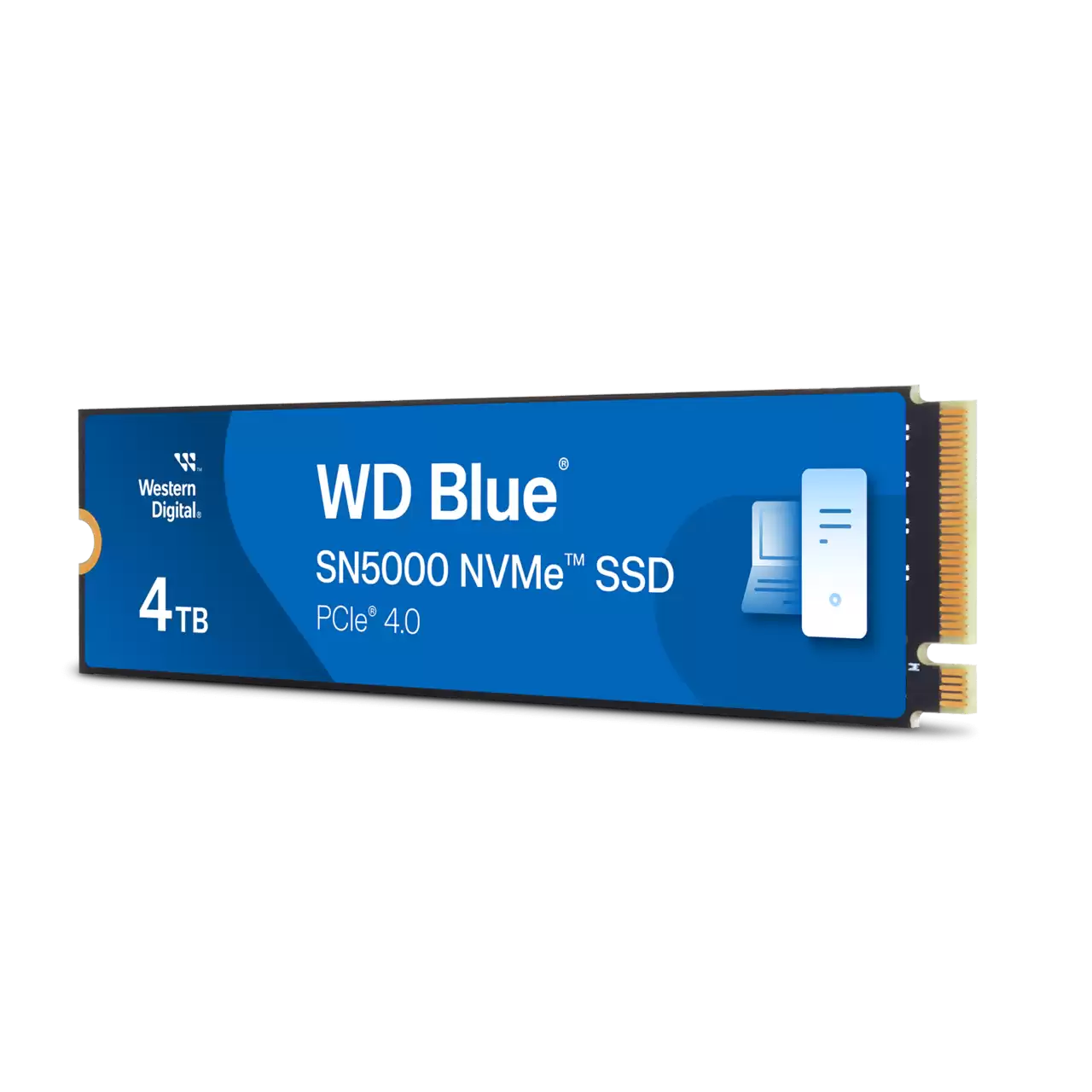 WD Blue SN5000 4TB NVMe PCIe Gen4 M.2 SSD – High-Capacity Ultra-Fast Storage for Gaming & Professional Use