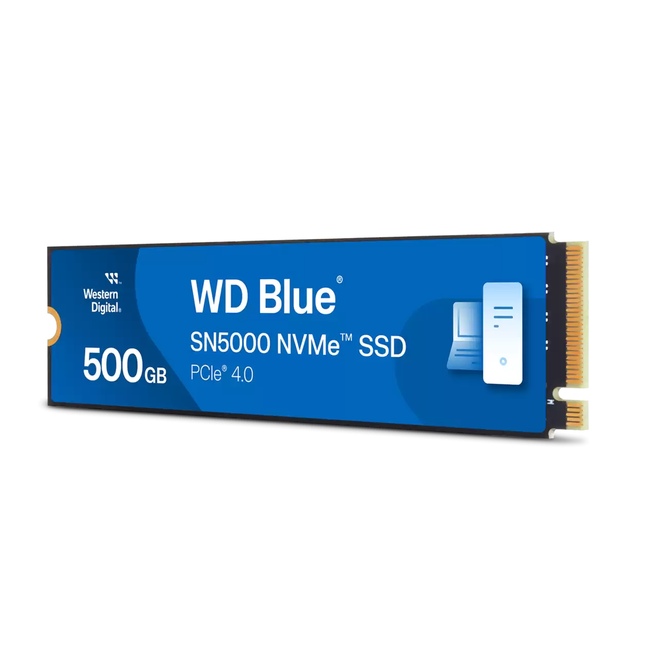 WD Blue SN5100 500GB NVMe PCIe M.2 SSD – High-Speed Storage for Gaming, Laptops & Desktops