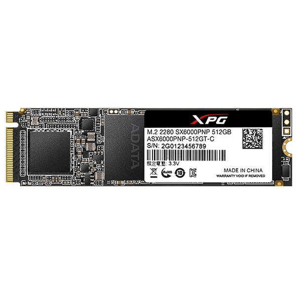 XPG SX6000 LITE M.2 2280 SSD 512GB