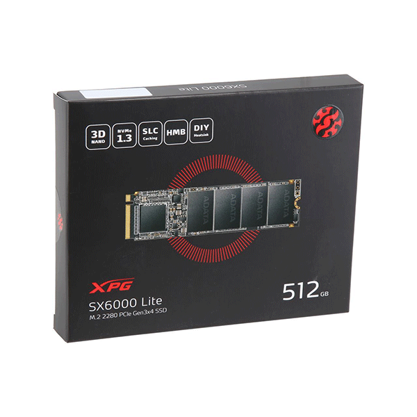 XPG SX6000 LITE M.2 2280 SSD 512GB