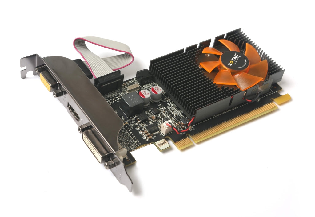 GeForce GT 710 2GB – NVIDIA Entry-Level Graphics Card, GDDR5 Memory, HDMI/DVI/VGA, Low-Profile, Compact Design, Perfect for Multimedia, Office & Light Gaming