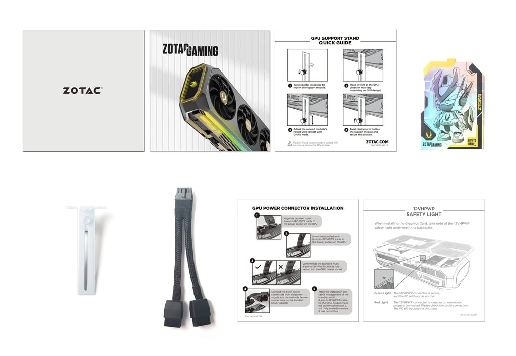 ZOTAC GAMING GeForce RTX 5070 AMP White Edition – 16GB GDDR7, Blackwell Architecture, DLSS 4, Ray Tracing, IceStorm 3.0 Cooling, Triple Fan, Elegant White Design, HDMI/DisplayPort, PCIe 5.0, 4K & 8K Gaming GPU