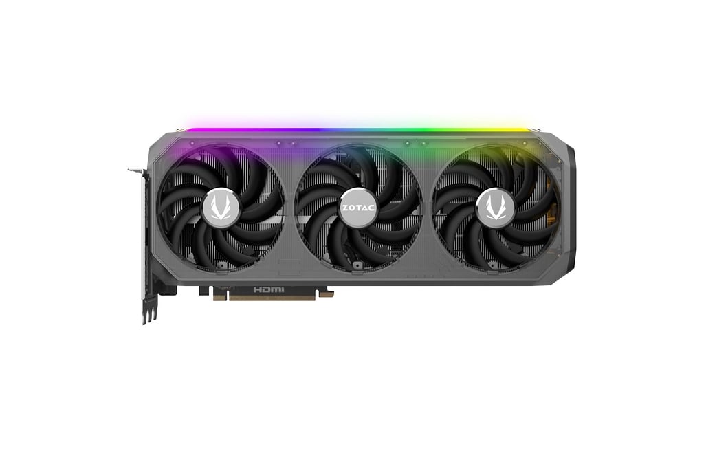 ZOTAC GAMING GeForce RTX 5080 AMP Extreme INFINITY – 16GB GDDR7, Blackwell Architecture, DLSS 4, Ray Tracing, IceStorm 3.0 Cooling, Infinity Mirror RGB, HDMI/DisplayPort, PCIe 5.0, 4K & 8K Gaming GPU